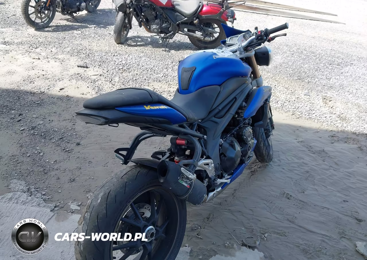 2014 Triumph Motorcycle Speed Triple Abs VIN:SMTN01PK1ET618065 - 4