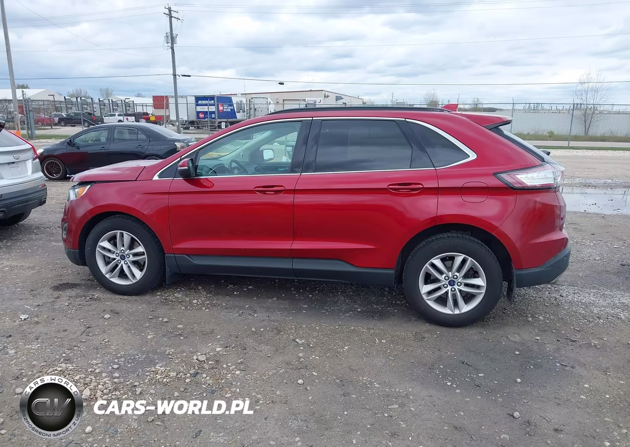 2015 Ford Edge Sel VIN:2FMTK4J91FBB08240 - 14