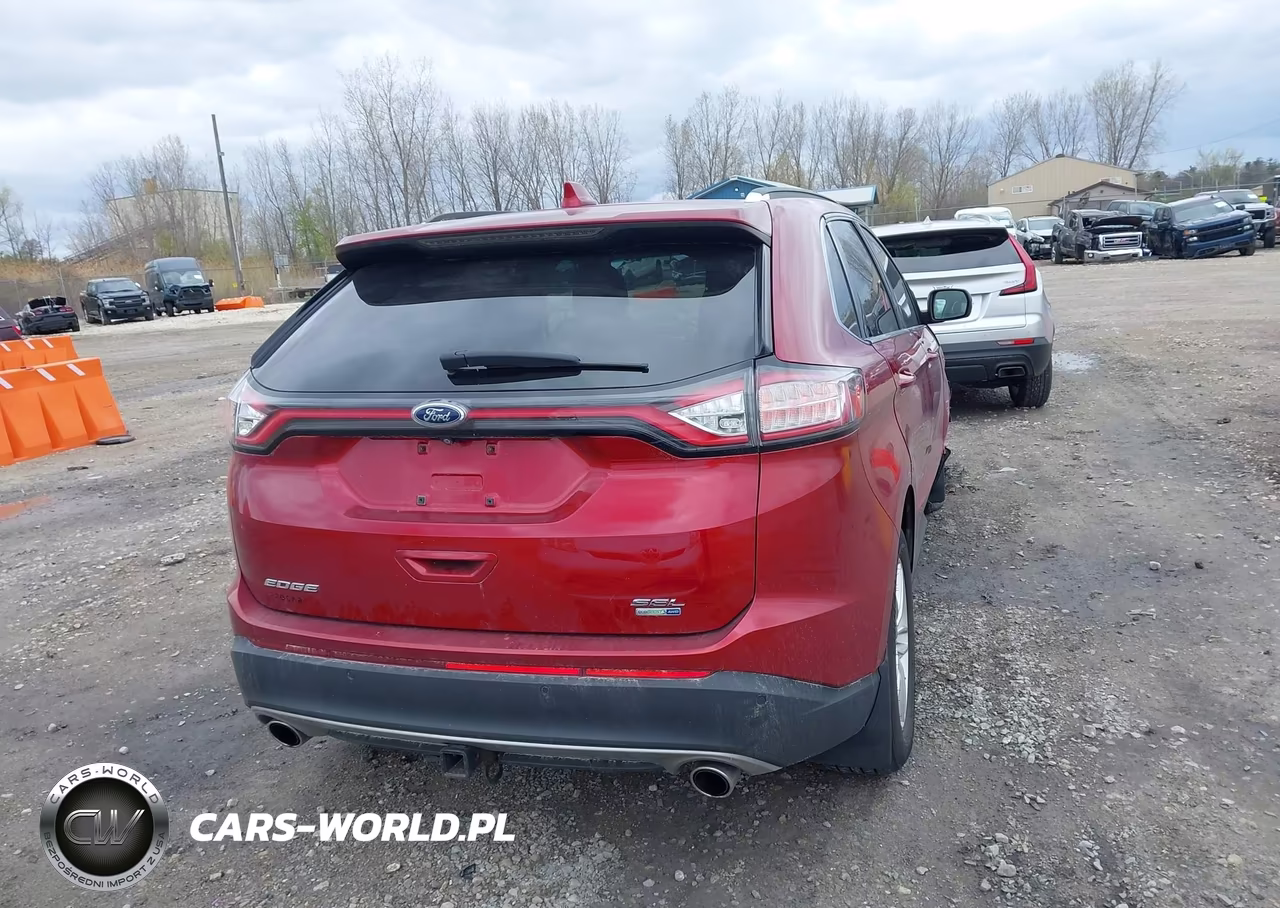 2015 Ford Edge Sel VIN:2FMTK4J91FBB08240 - 16