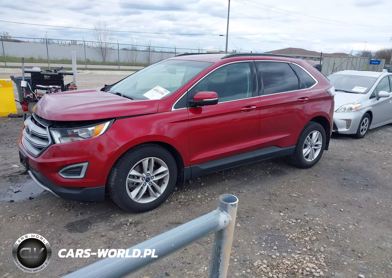 2015 Ford Edge Sel VIN:2FMTK4J91FBB08240 - 2