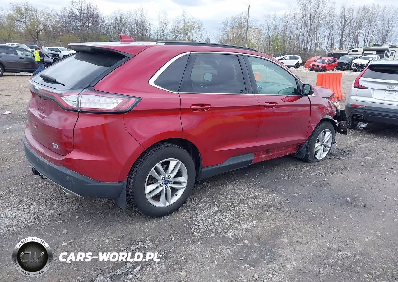 2015 Ford Edge Sel VIN:2FMTK4J91FBB08240 - 4