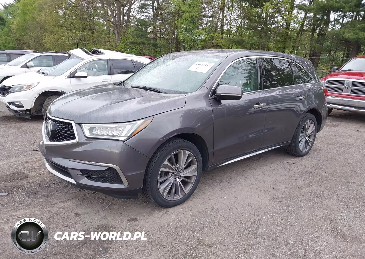 2017 Acura Mdx Technology Package VIN:5FRYD4H50HB028360 - 2