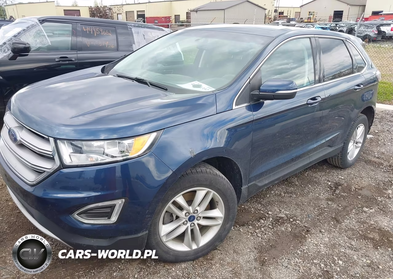 2017 Ford Edge Sel VIN:2FMPK4J8XHBC48671 - 2