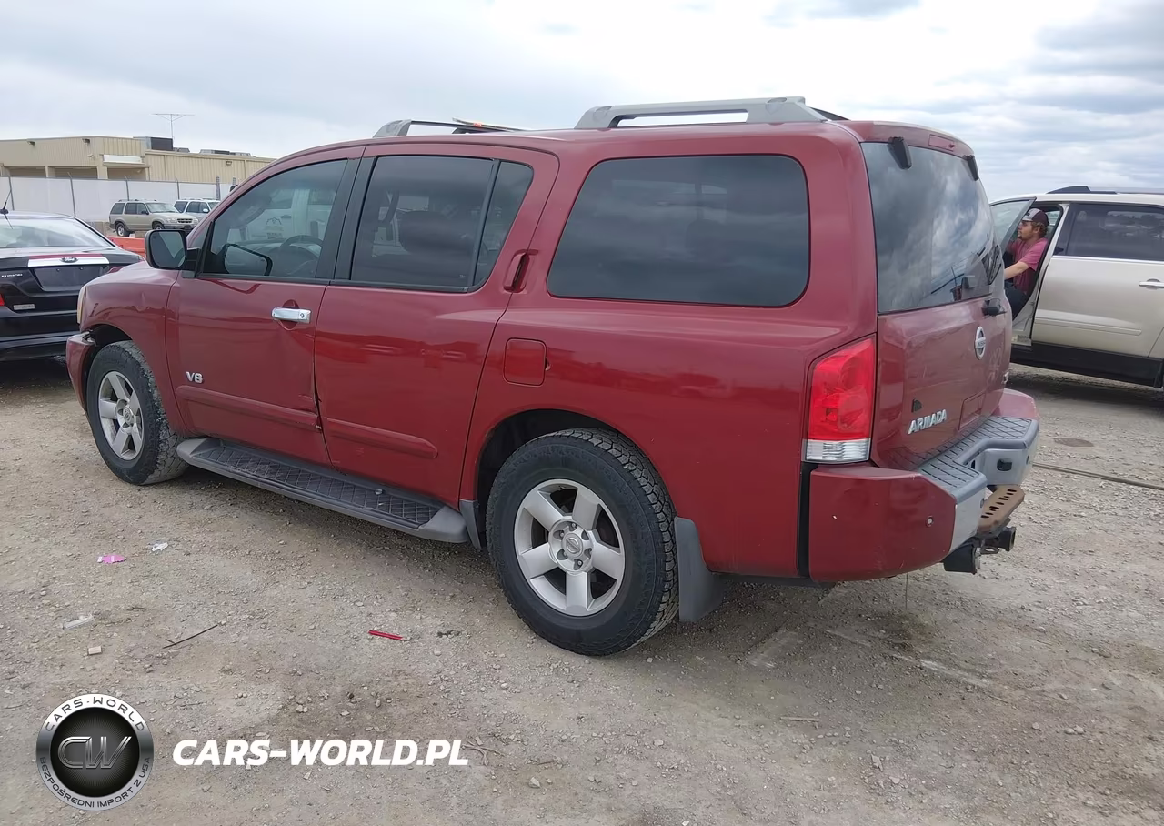 2007 Nissan Armada Se VIN:5N1BA08C87N720028 - 3