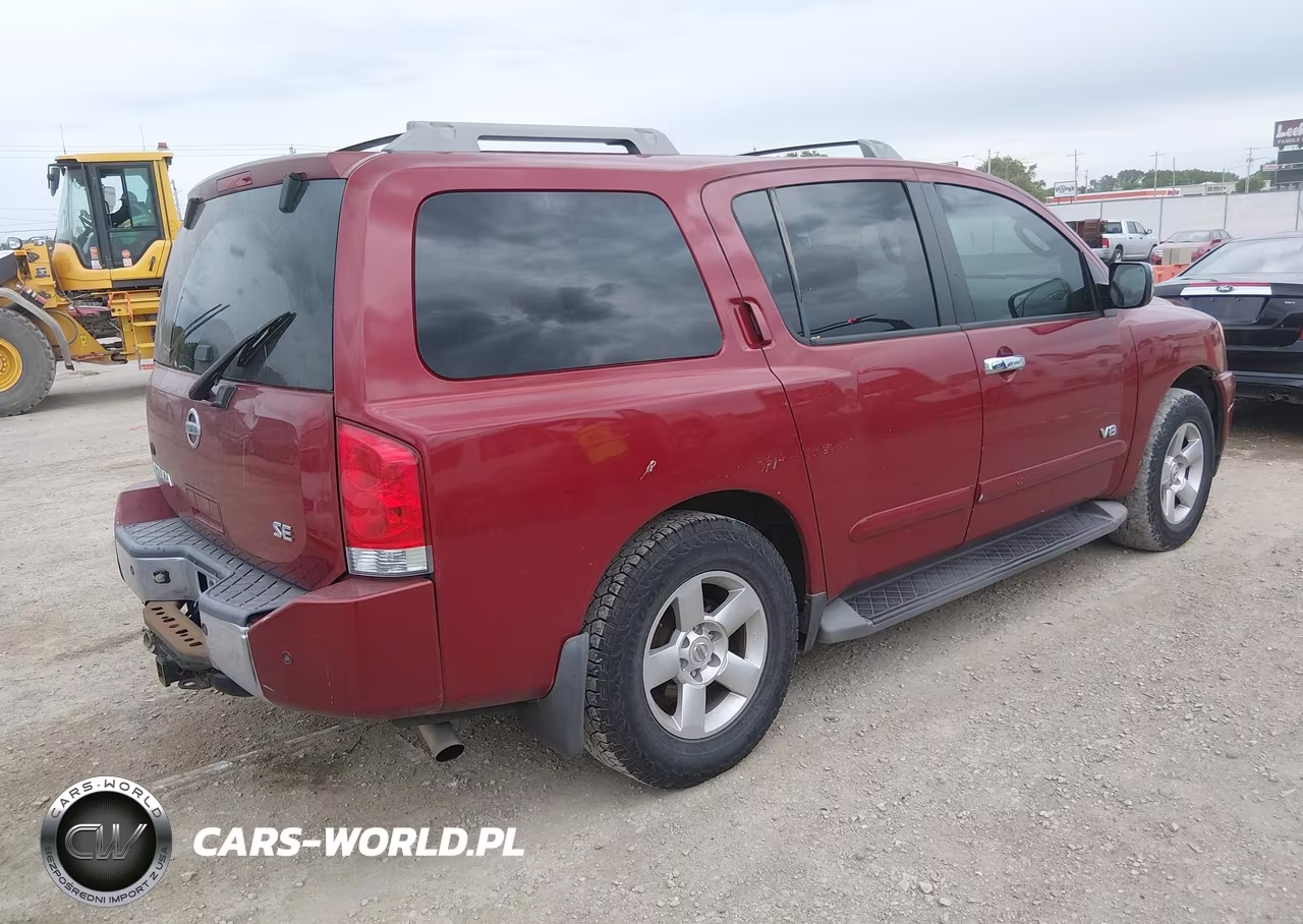 2007 Nissan Armada Se VIN:5N1BA08C87N720028 - 4