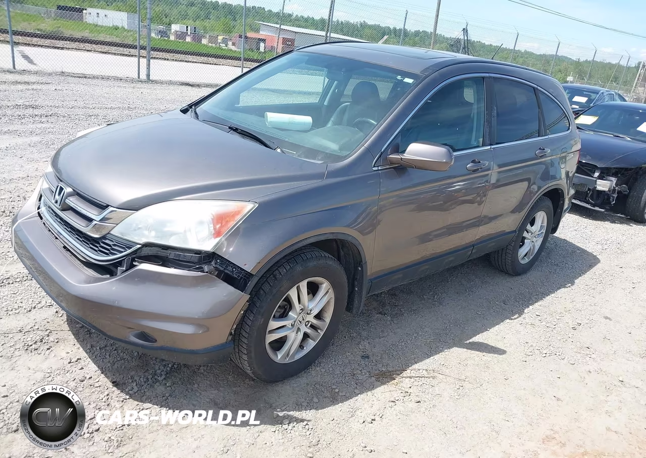 2010 Honda Cr-V Ex-L VIN:5J6RE3H71AL015631 - 2