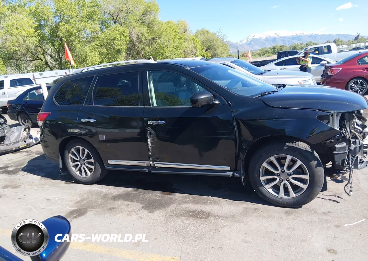 2015 Nissan Pathfinder Platinum-S-Sl-Sv VIN:5N1AR2MM1FC648792 - 14