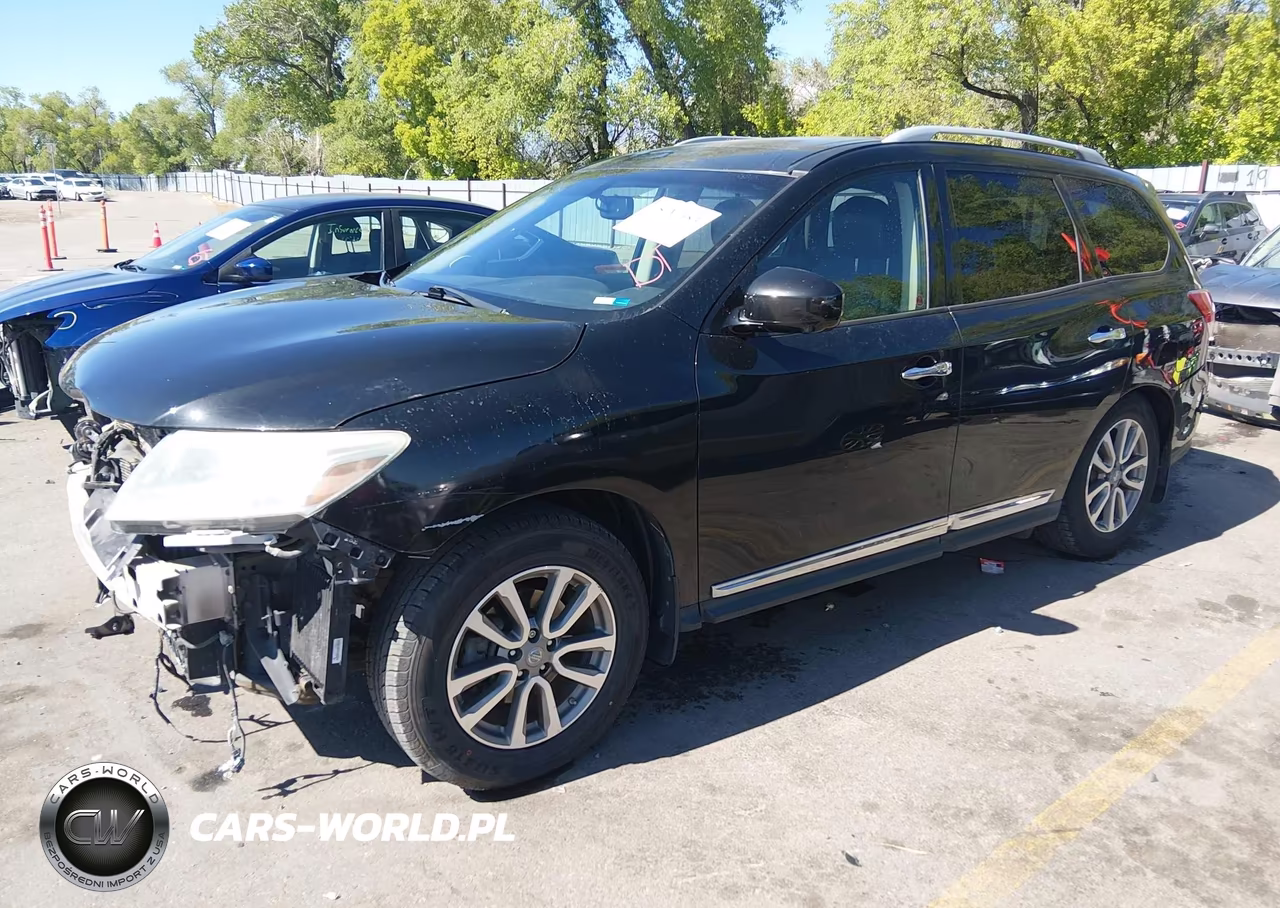 2015 Nissan Pathfinder Platinum-S-Sl-Sv VIN:5N1AR2MM1FC648792 - 2