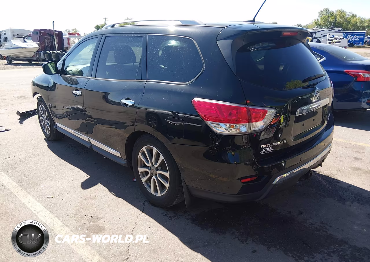 2015 Nissan Pathfinder Platinum-S-Sl-Sv VIN:5N1AR2MM1FC648792 - 3