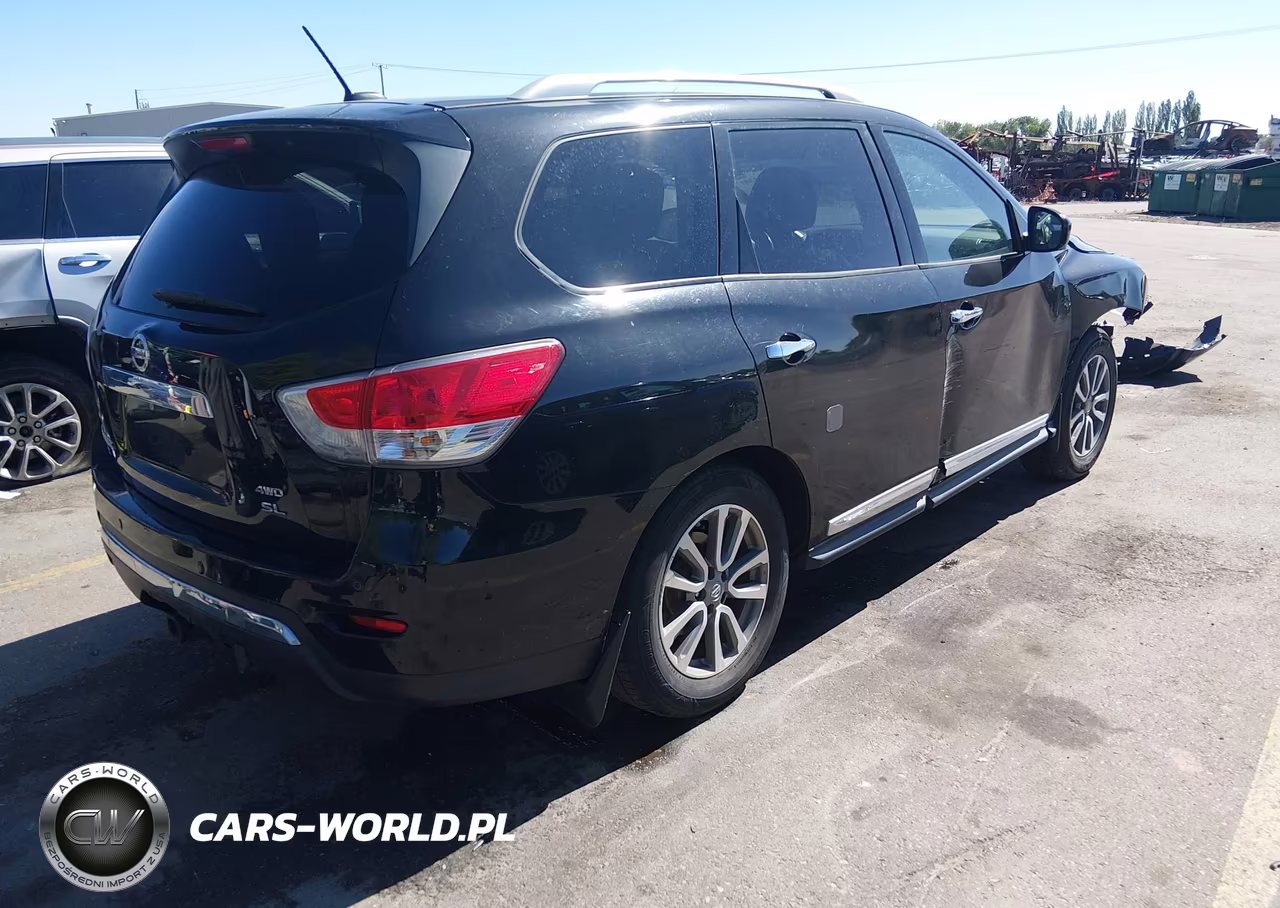 2015 Nissan Pathfinder Platinum-S-Sl-Sv VIN:5N1AR2MM1FC648792 - 4