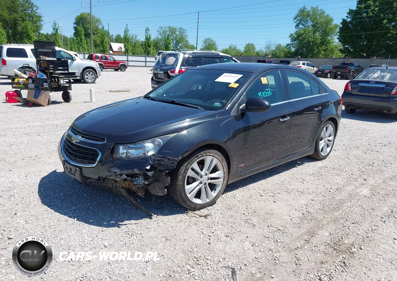 2015 Chevrolet Cruze Ltz VIN:1G1PG5SBXF7141821 - 2