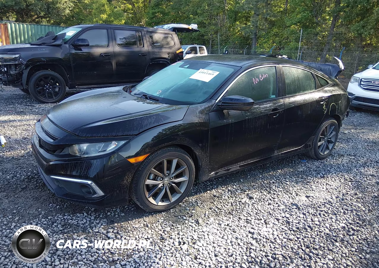 2020 Honda Civic Ex VIN:19XFC1F32LE018326 - 2