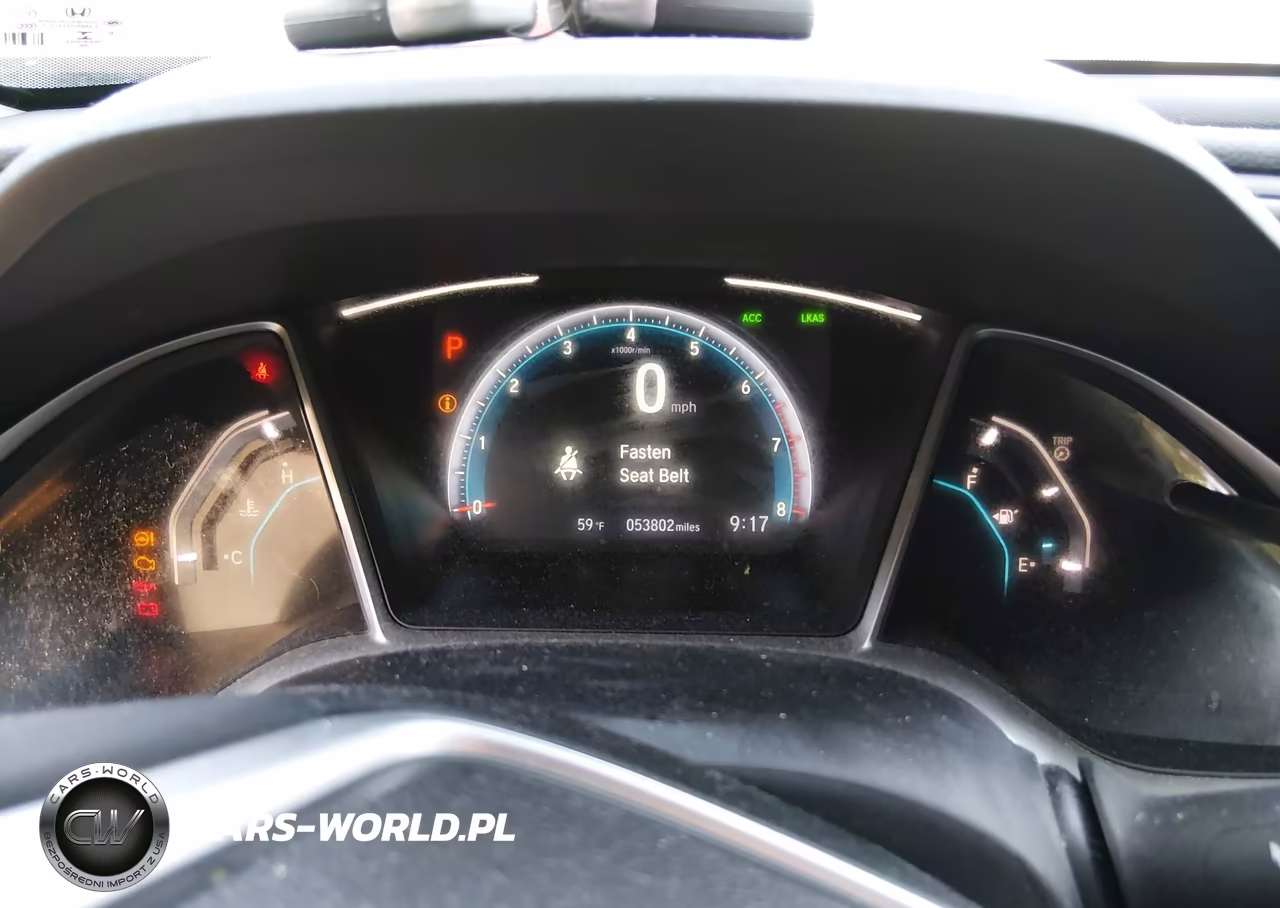 2020 Honda Civic Ex VIN:19XFC1F32LE018326 - 7