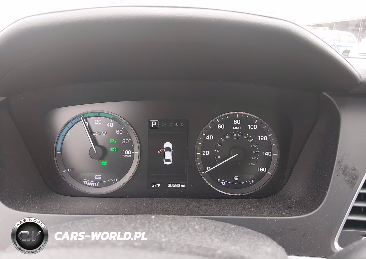 2016 Hyundai Sonata Hybrid Se VIN:KMHE24L1XGA025676 - 7