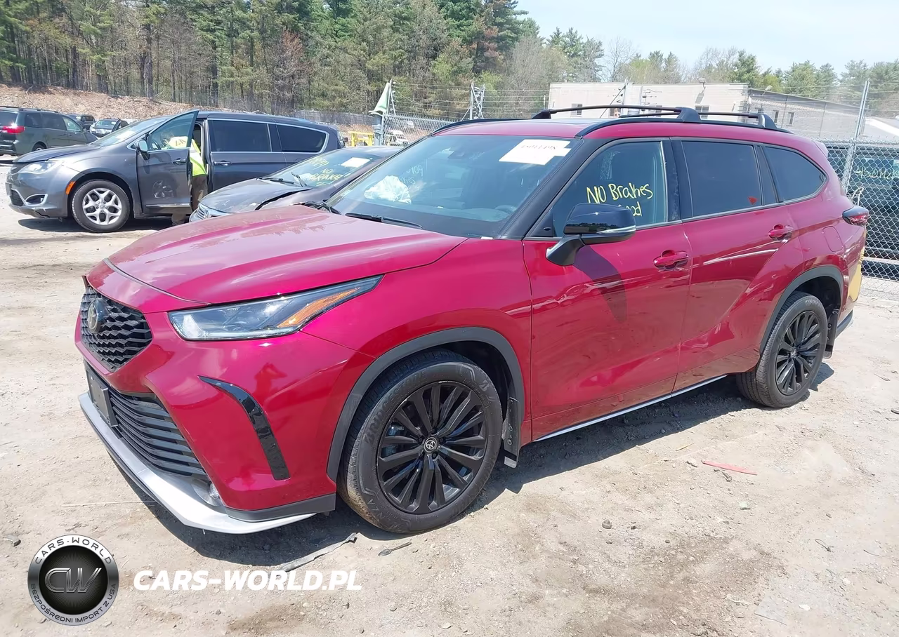 2024 Toyota Highlander Xse VIN:5TDKDRBH1RS565498 - 2