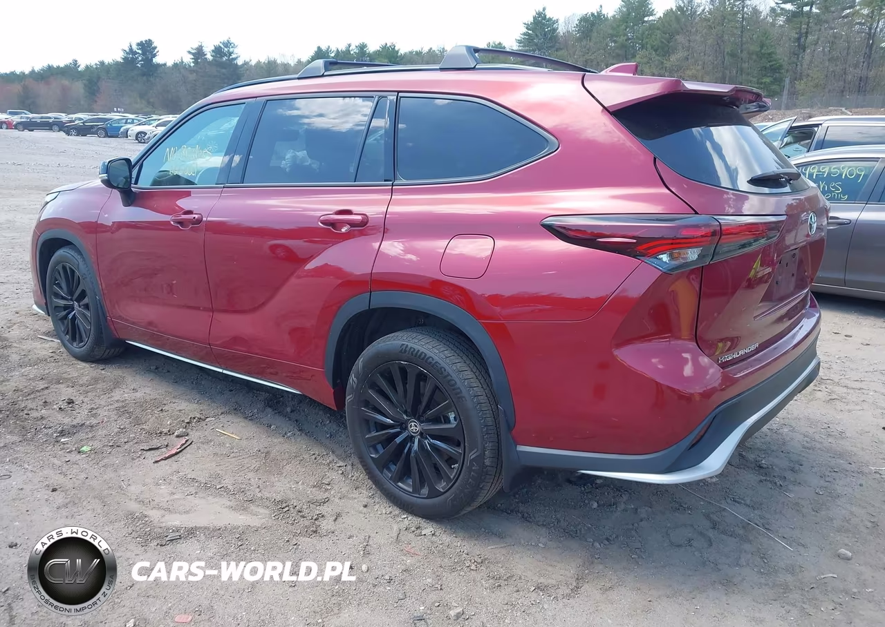 2024 Toyota Highlander Xse VIN:5TDKDRBH1RS565498 - 3