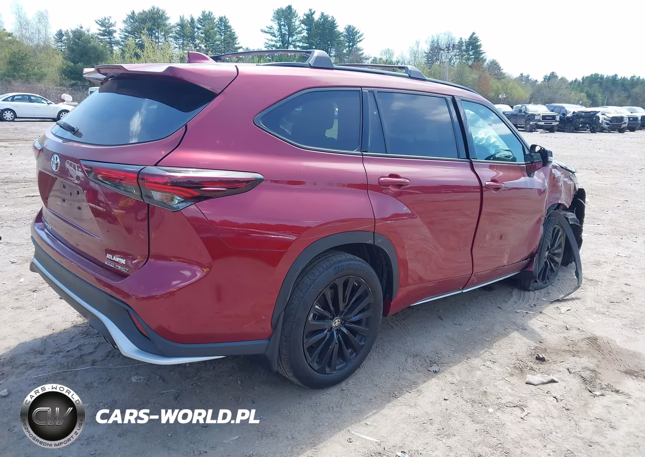 2024 Toyota Highlander Xse VIN:5TDKDRBH1RS565498 - 4