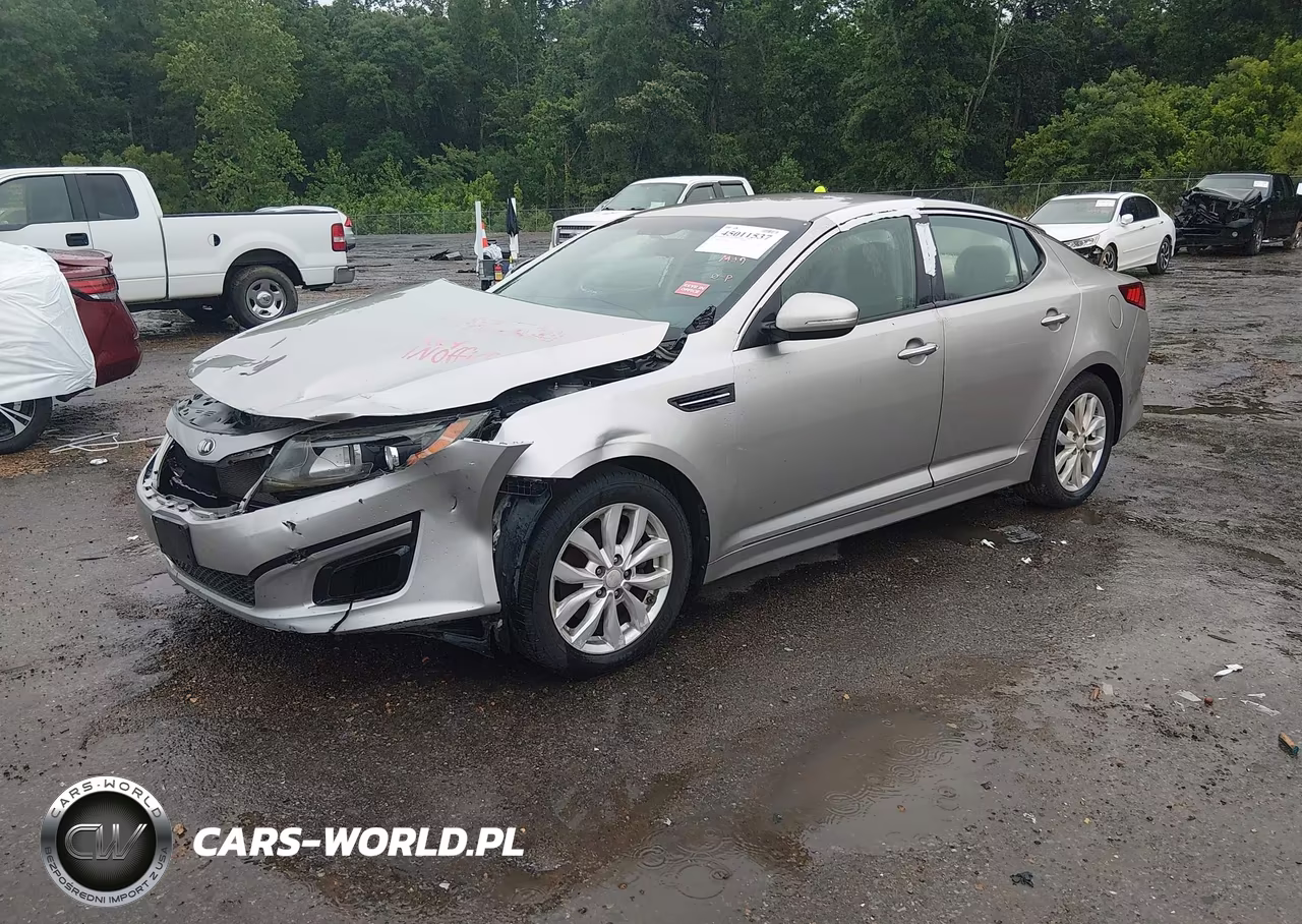 2015 Kia Optima Lx VIN:5XXGM4A76FG362847 - 2