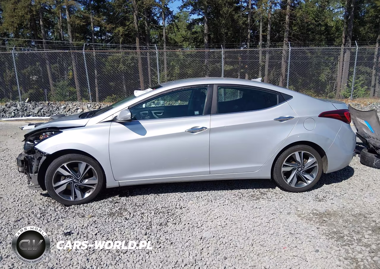 2014 Hyundai Elantra Limited VIN:KMHDH4AE8EU200387 - 15