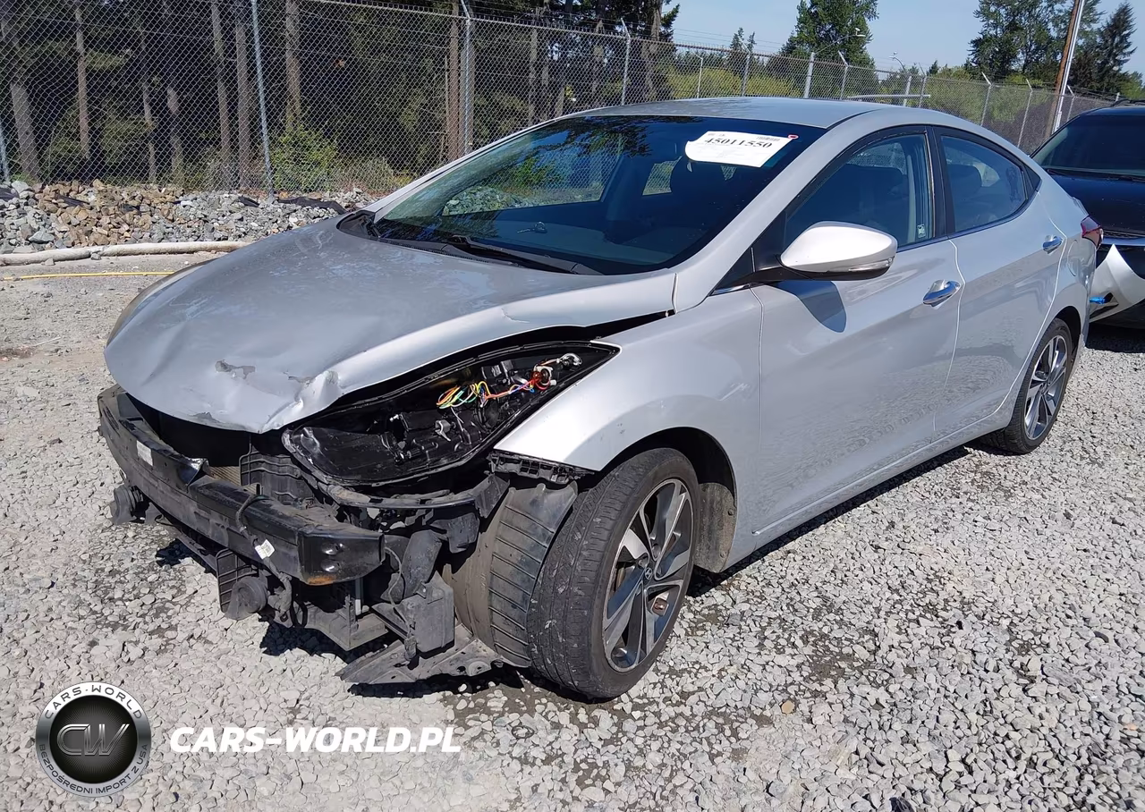 2014 Hyundai Elantra Limited VIN:KMHDH4AE8EU200387 - 2