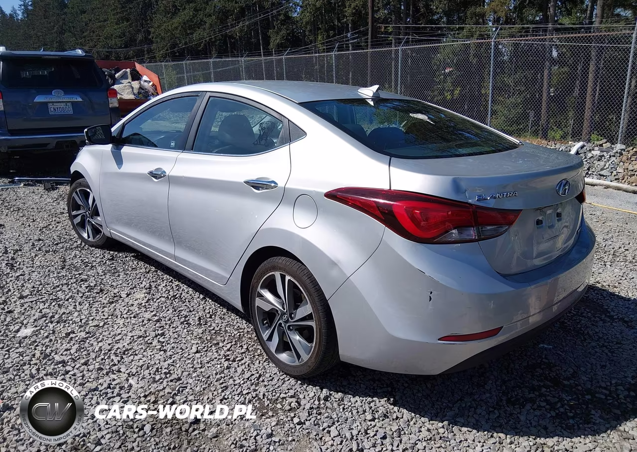 2014 Hyundai Elantra Limited VIN:KMHDH4AE8EU200387 - 3