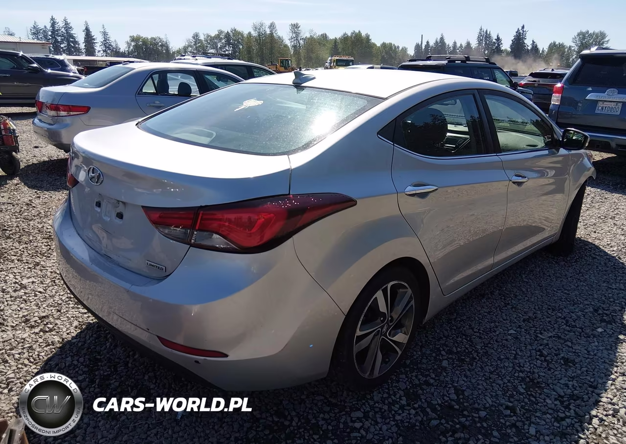 2014 Hyundai Elantra Limited VIN:KMHDH4AE8EU200387 - 4