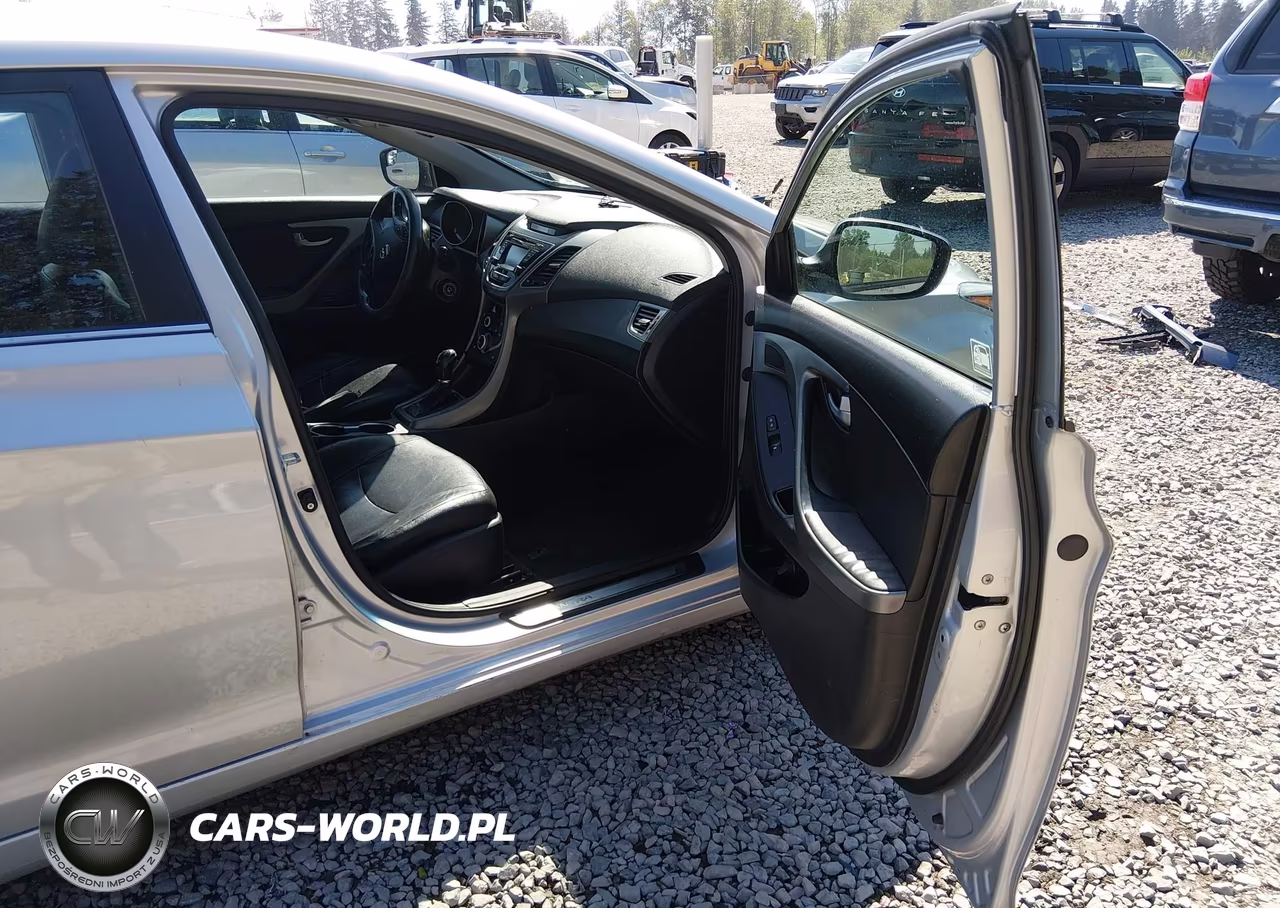 2014 Hyundai Elantra Limited VIN:KMHDH4AE8EU200387 - 5