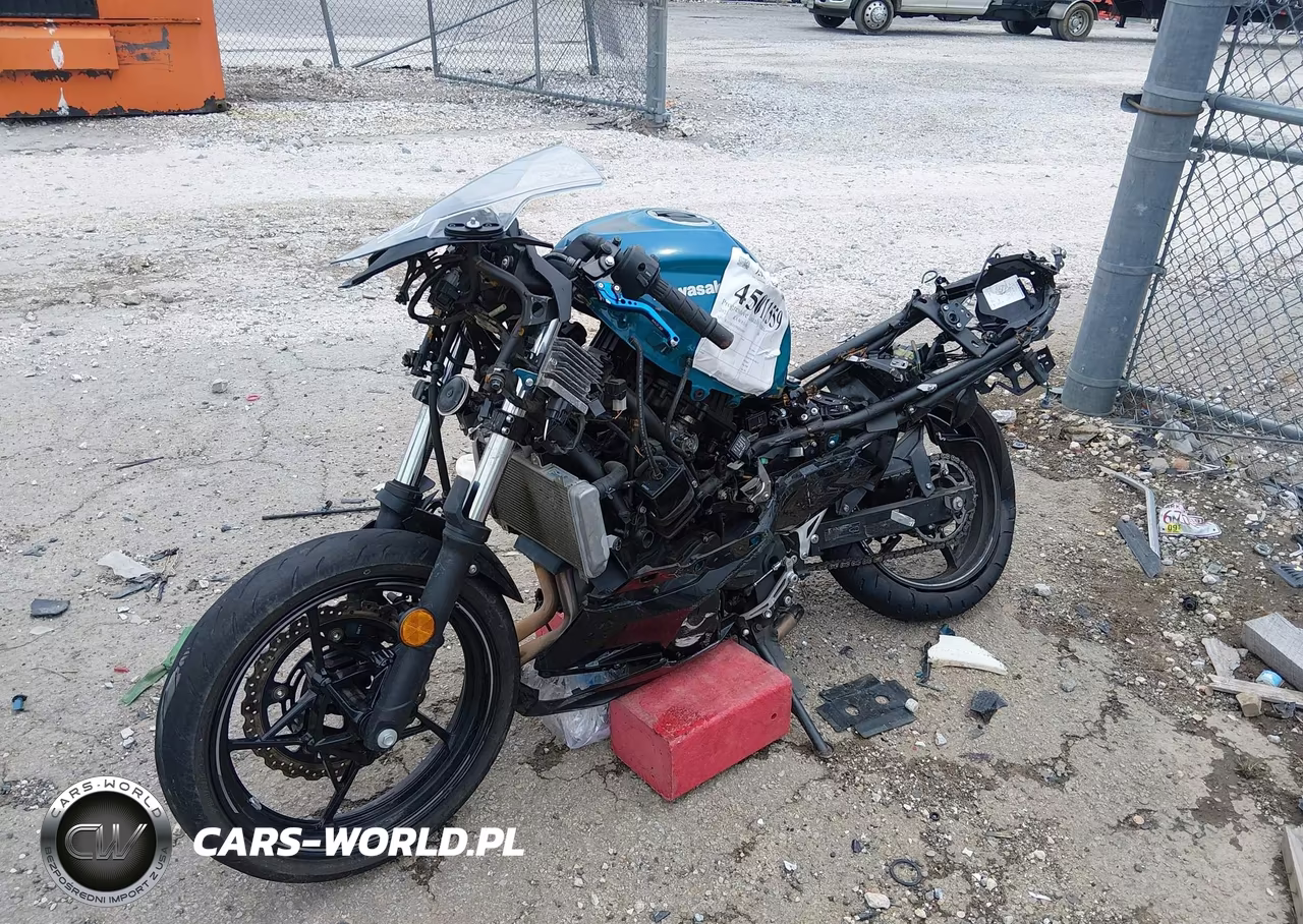 2021 Kawasaki Ex400 VIN:JKAEXKH19MDAB4495 - 2