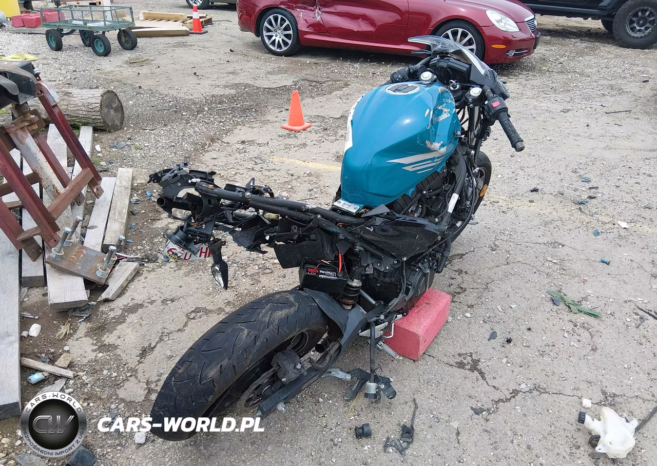 2021 Kawasaki Ex400 VIN:JKAEXKH19MDAB4495 - 4