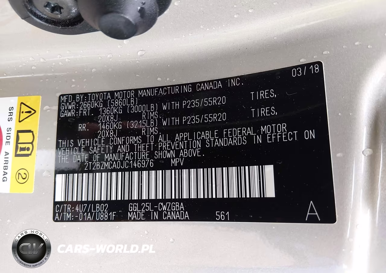 2018 Lexus Rx 350 VIN:2T2BZMCA0JC146976 - 9