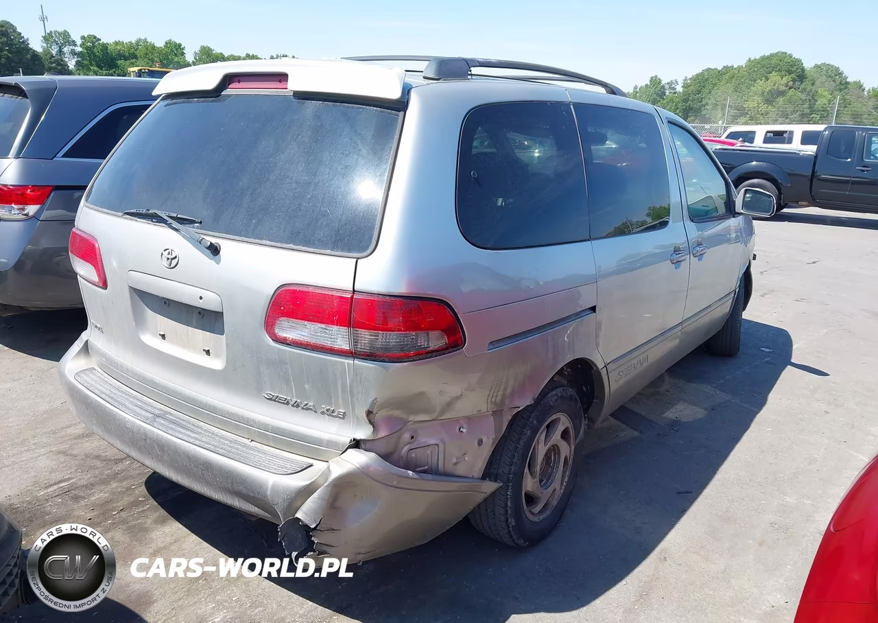 2001 Toyota Sienna Xle VIN:4T3ZF13C71U361031 - 4