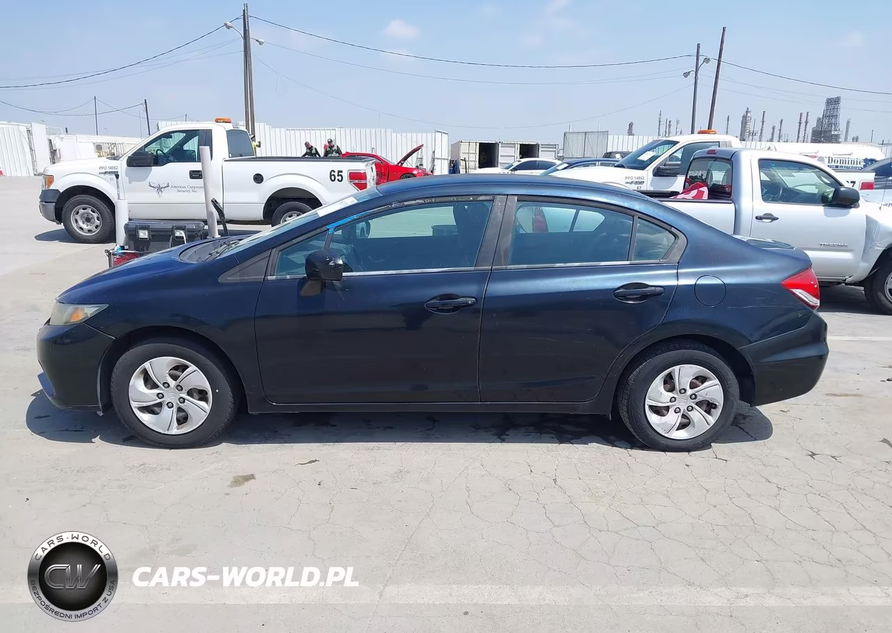 2014 Honda Civic Lx VIN:19XFB2E52EE016705 - 14