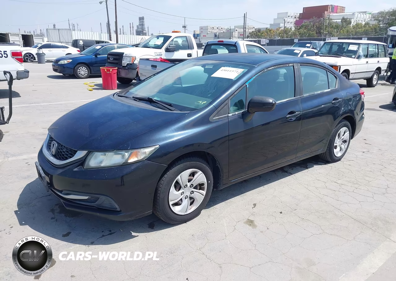 2014 Honda Civic Lx VIN:19XFB2E52EE016705 - 2