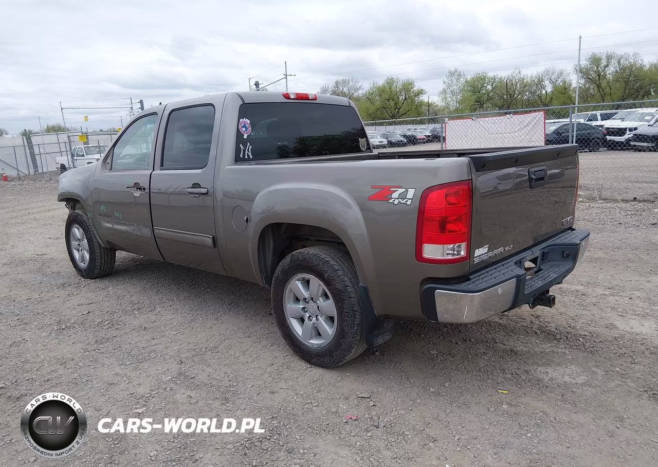 2013 GMC Sierra 1500 Slt VIN:3GTP2WE77DG258809 - 3