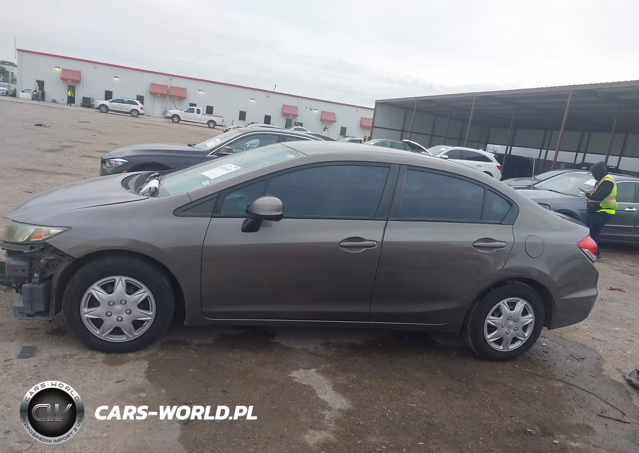 2013 Honda Civic Lx VIN:2HGFB2F5XDH596840 - 15