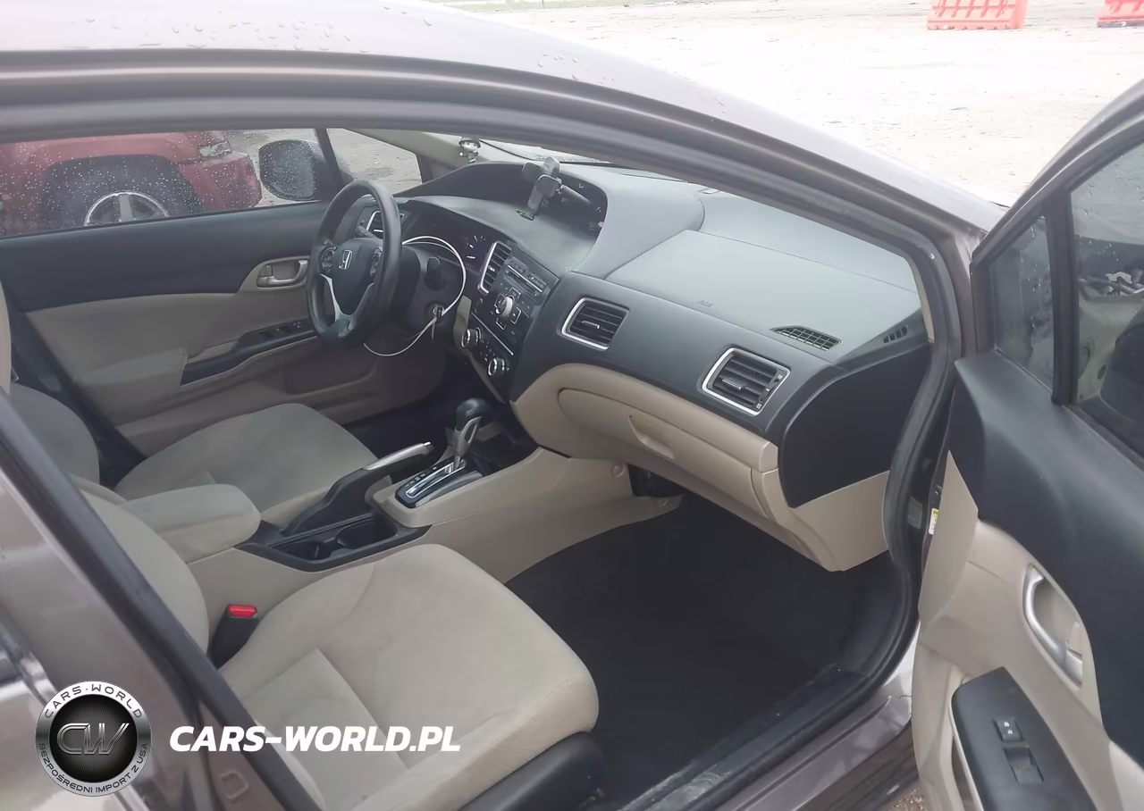 2013 Honda Civic Lx VIN:2HGFB2F5XDH596840 - 5
