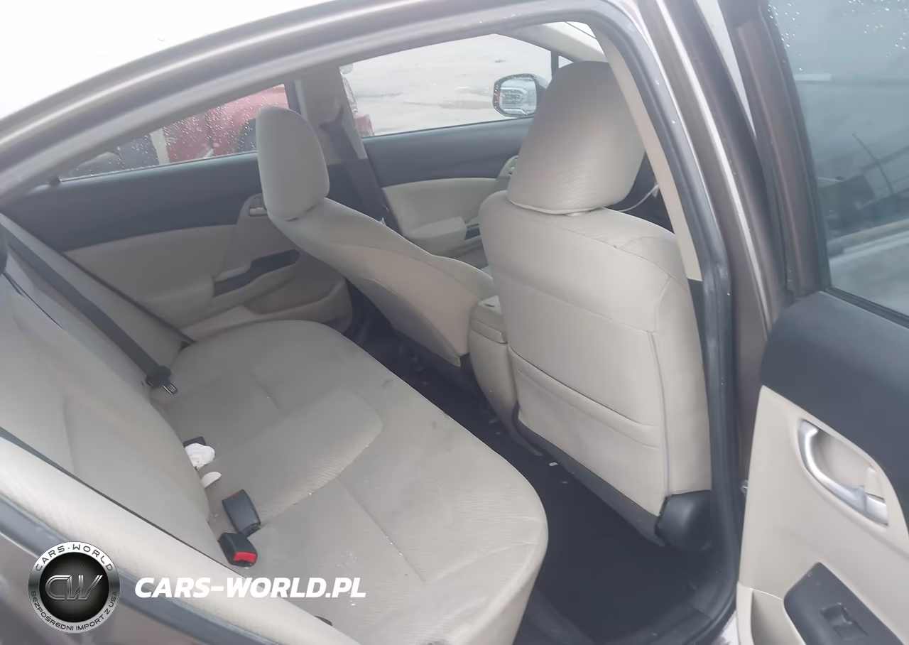 2013 Honda Civic Lx VIN:2HGFB2F5XDH596840 - 8