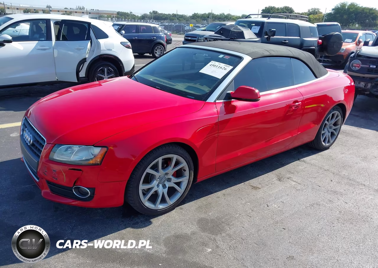 2010 Audi A5 2.0T Premium VIN:WAUAFAFH9AN012087 - 2