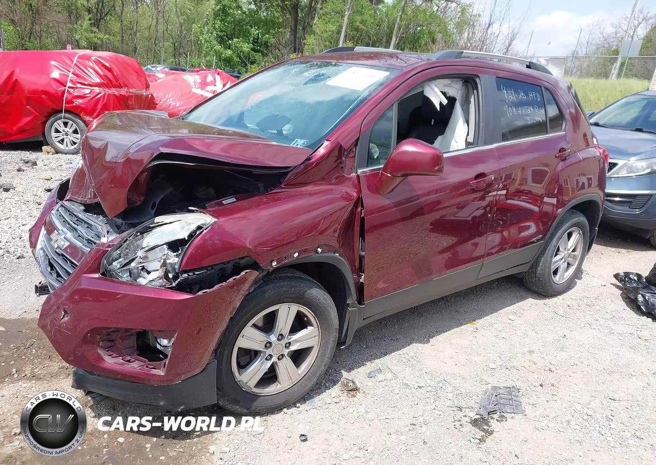 2016 Chevrolet Trax Lt VIN:3GNCJPSB3GL117092 - 2