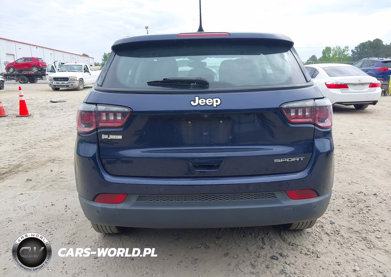 2019 Jeep Compass Sport Fwd VIN:3C4NJCAB6KT646704 - 17