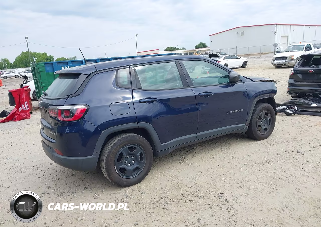 2019 Jeep Compass Sport Fwd VIN:3C4NJCAB6KT646704 - 4