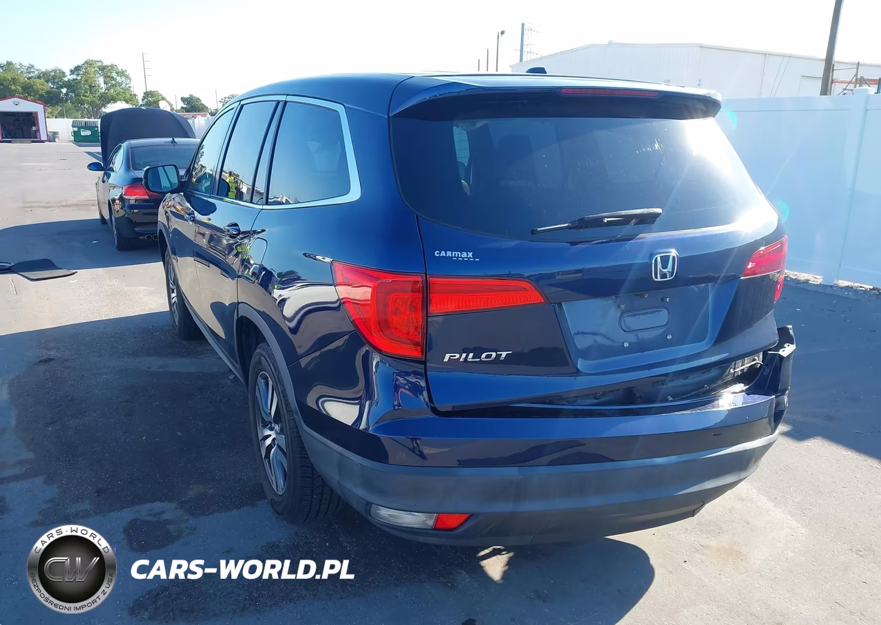 2016 Honda Pilot Ex-L VIN:5FNYF5H6XGB045479 - 3