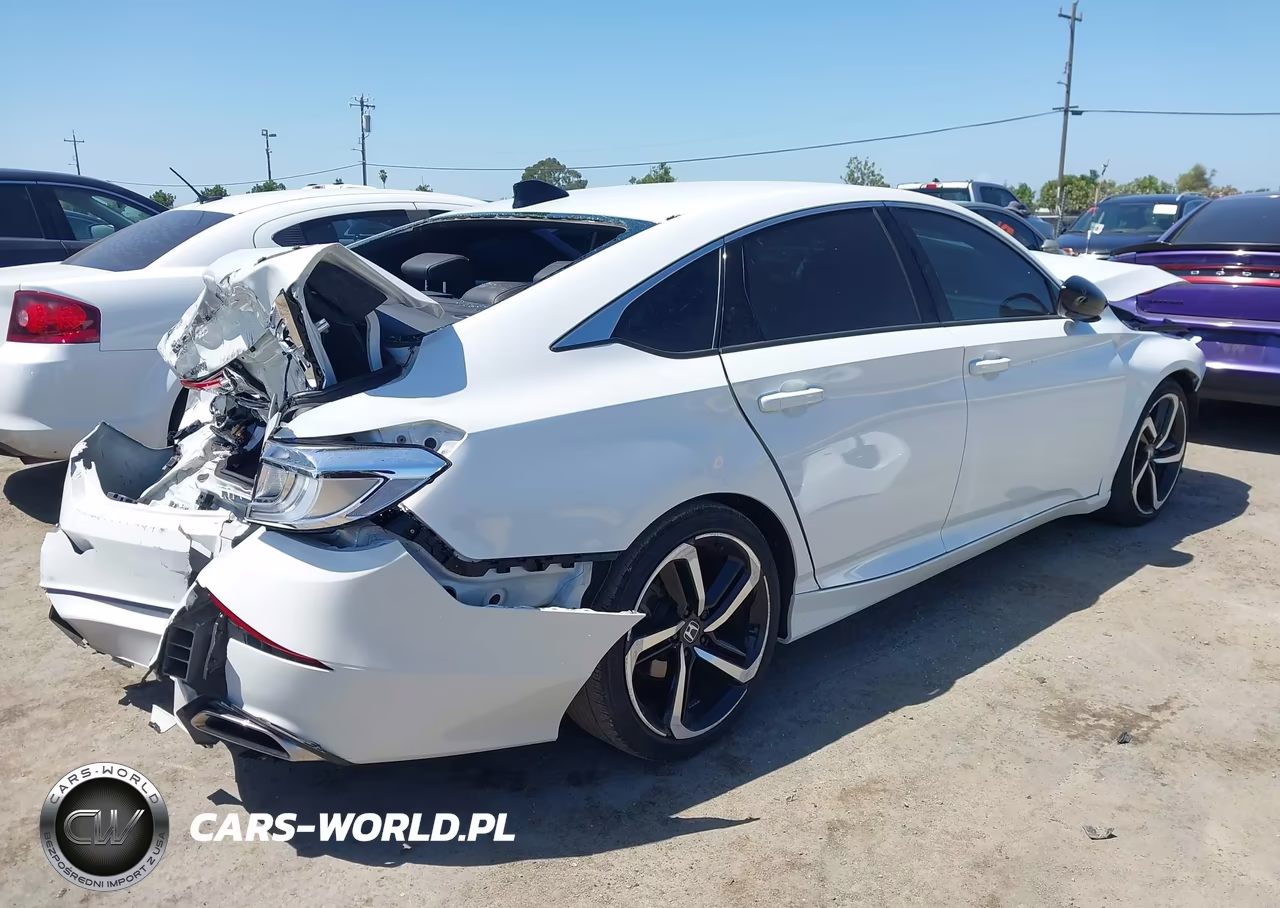 2022 Honda Accord Sport VIN:1HGCV1F30NA099301 - 4