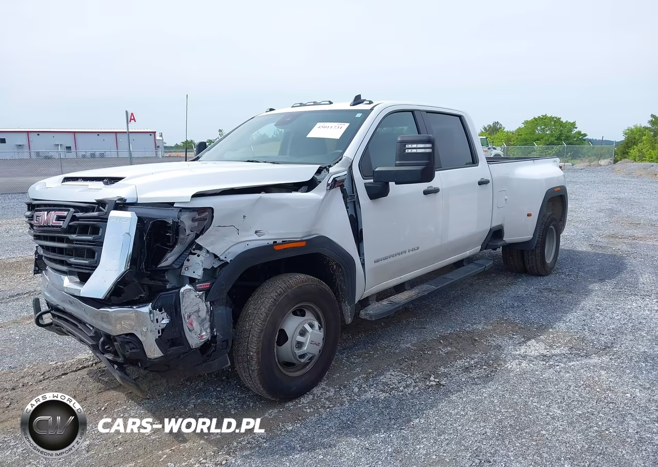 2025 GMC Sierra 3500Hd 4Wd Long Bed Pro VIN:1GT4USEY6SF179077 - 2