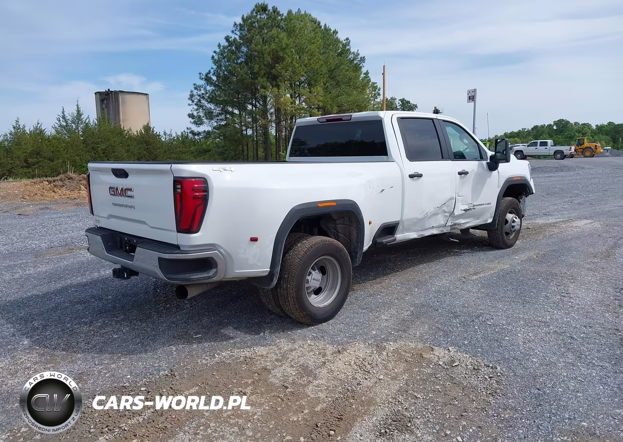 2025 GMC Sierra 3500Hd 4Wd Long Bed Pro VIN:1GT4USEY6SF179077 - 4