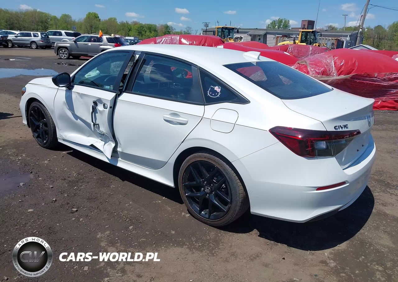 2026 Honda Civic Sport VIN:2HGFE2F54TH523291 - 3