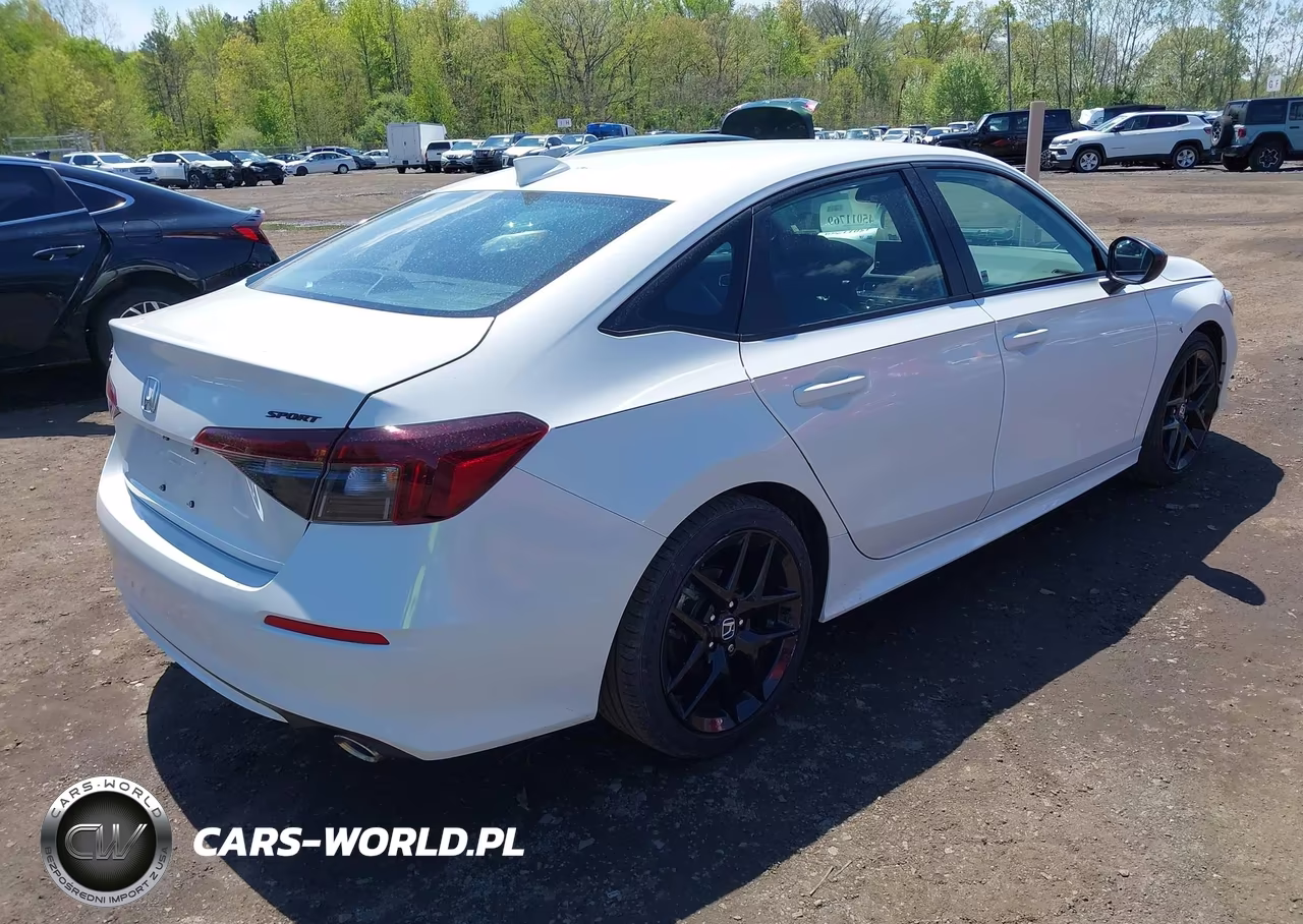 2026 Honda Civic Sport VIN:2HGFE2F54TH523291 - 4