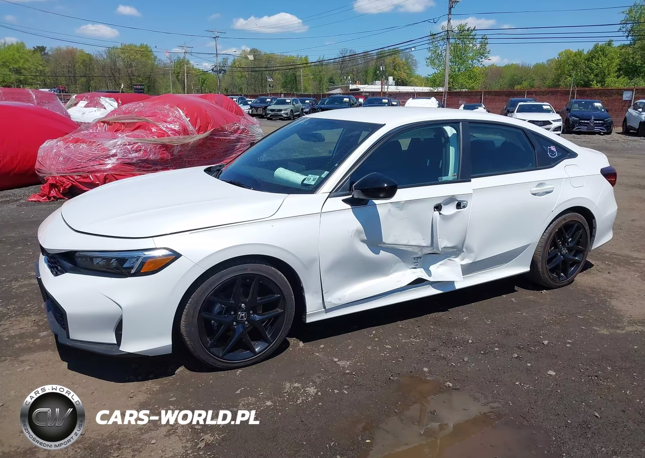 2026 Honda Civic Sport VIN:2HGFE2F54TH523291 - 6