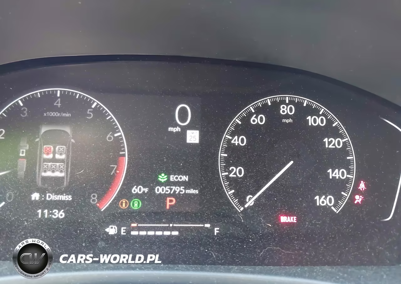 2026 Honda Civic Sport VIN:2HGFE2F54TH523291 - 7