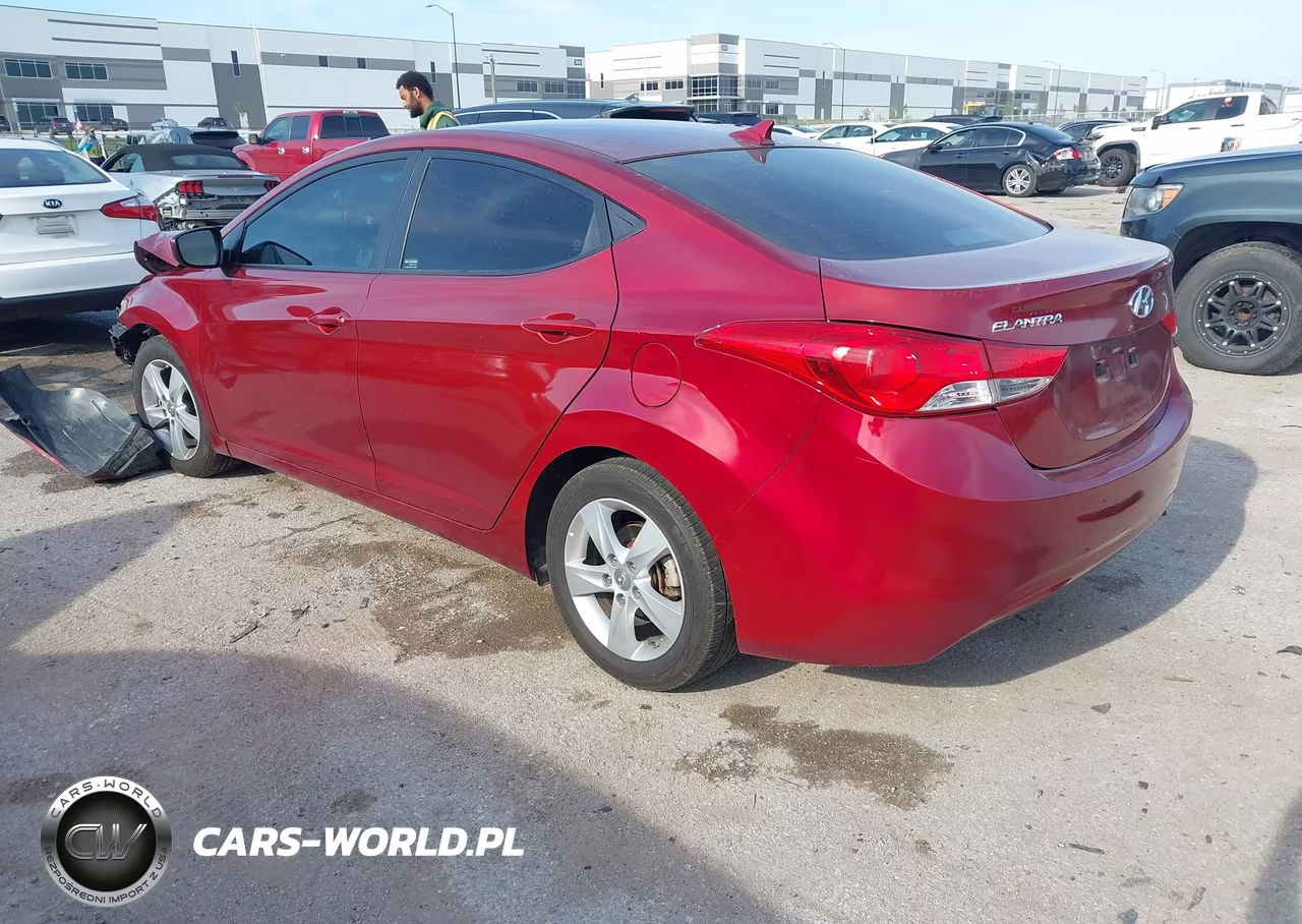 2013 HYUNDAI ELANTRA GLS VIN:5NPDH4AE5DH358120 - 3